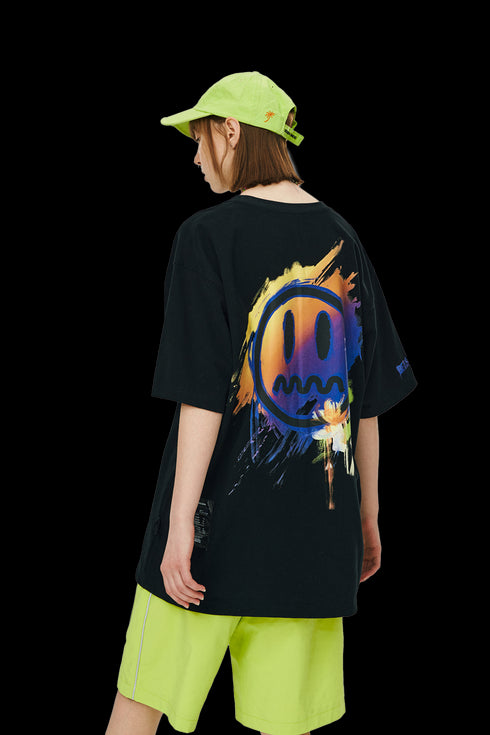 Ghost Face Paint Print T-shirt - PSYLOS 1, Ghost Face Paint Print T-shirt, T-Shirt, BEASTER, PSYLOS 1